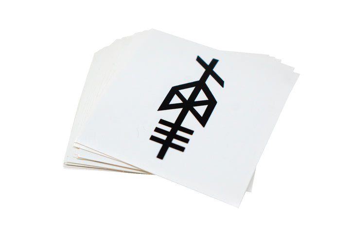 Odin bindrune sticker - 2x2