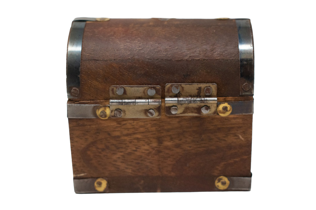 distressed wood trinket box
