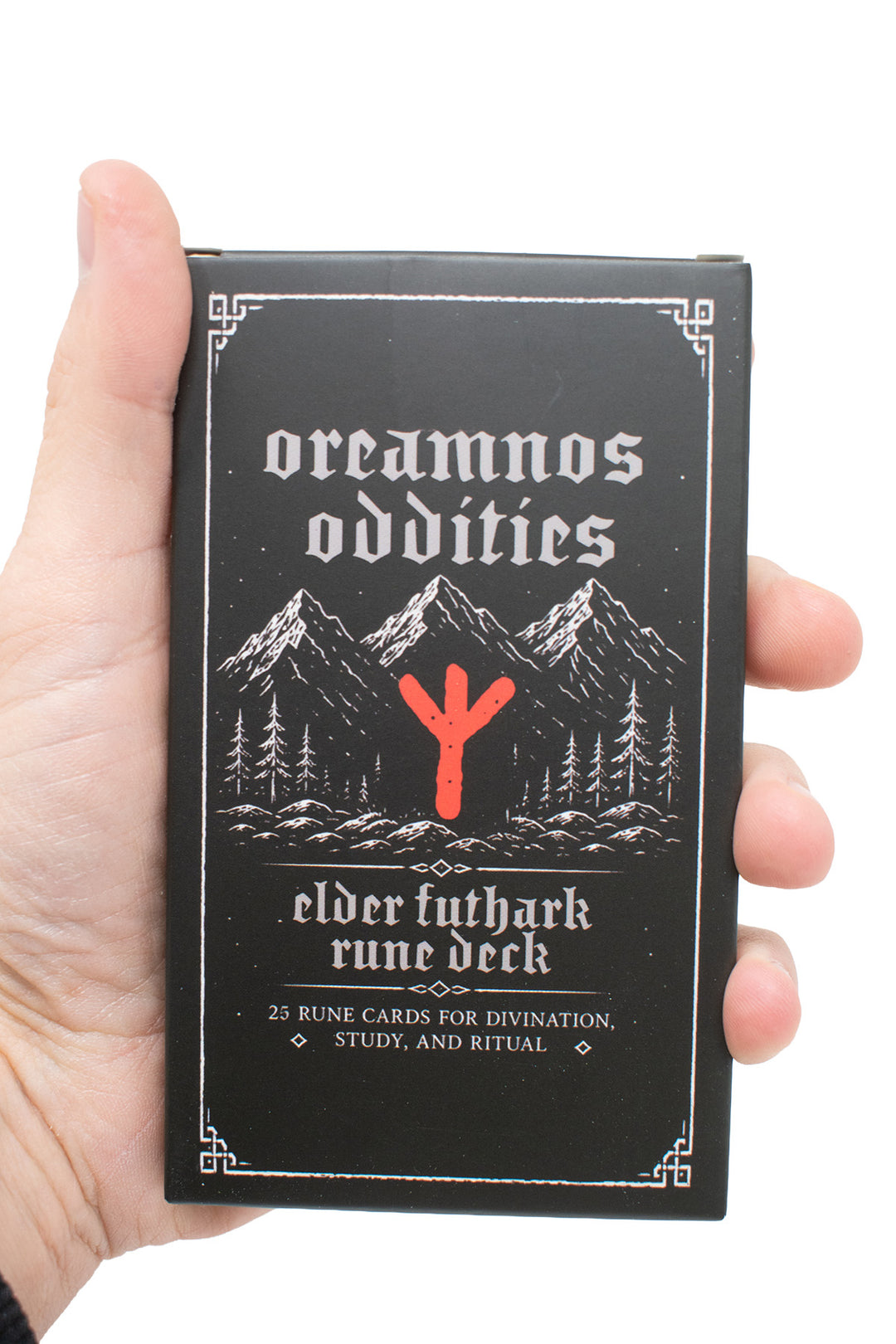 elder futhark rune card deck
