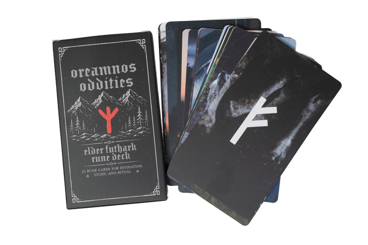 elder futhark rune card deck
