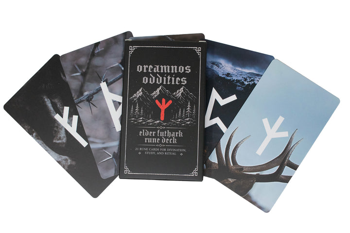 elder futhark rune card deck