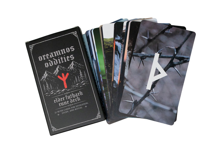 elder futhark rune card deck