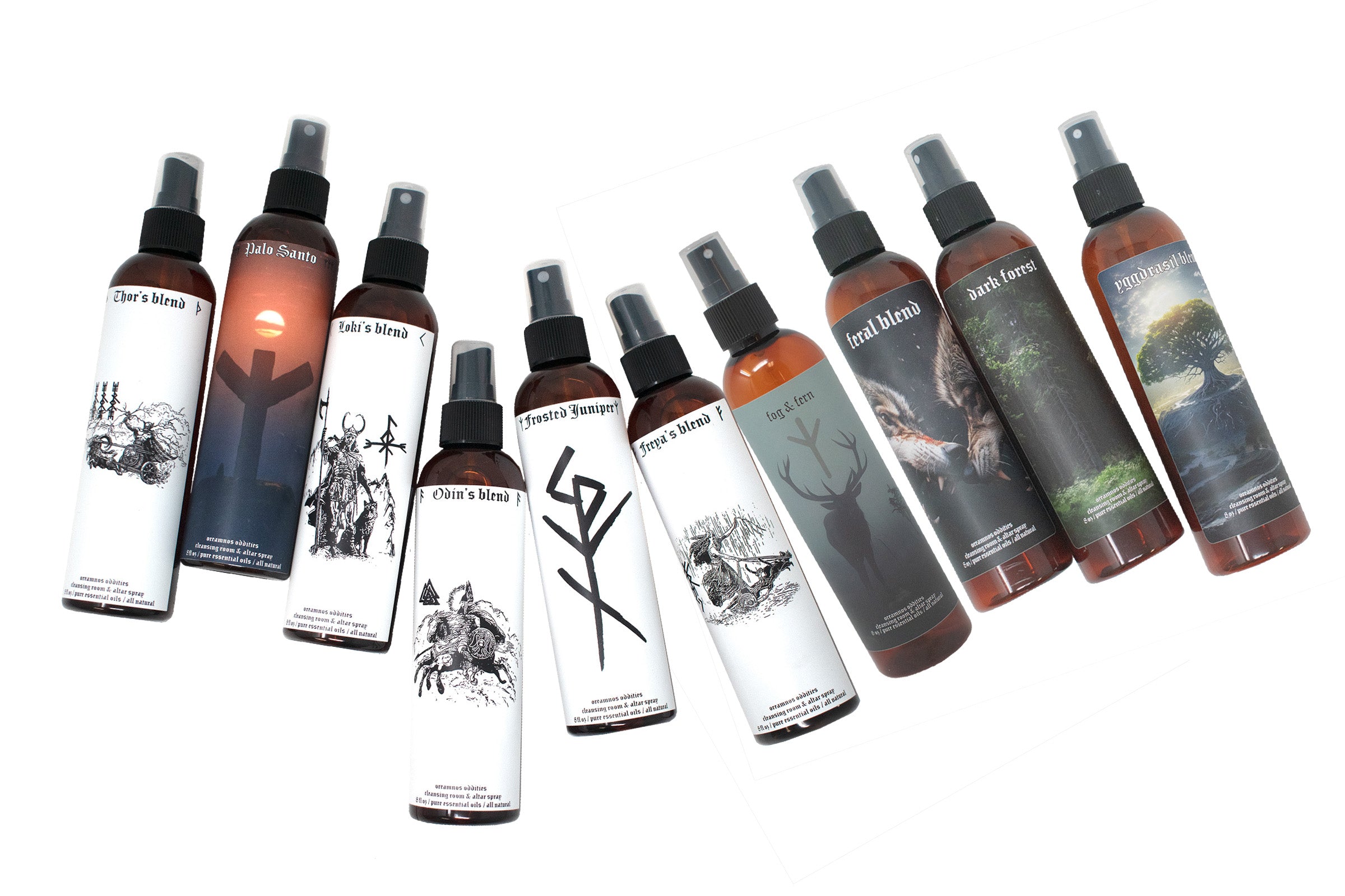 Altar Spray – 8oz Ritual Mist for Cleansing, Consecration & Norse Deity Work