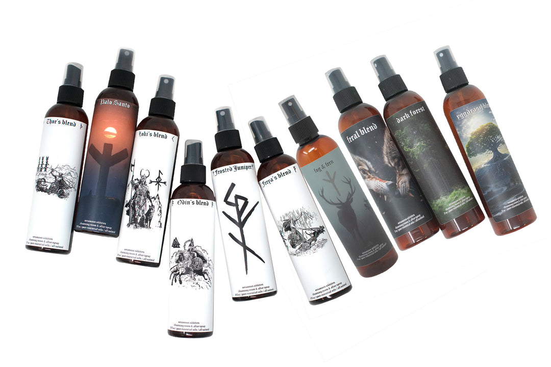 Altar Spray – 8oz Ritual Mist for Cleansing, Consecration & Norse Deity Work