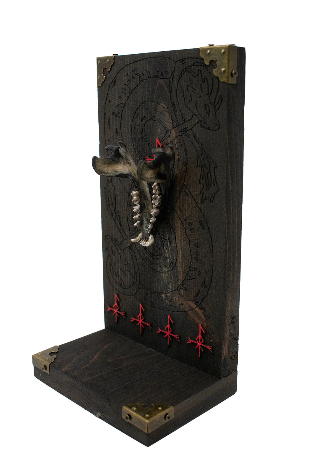 Raccoon Jawbone Loki Altar