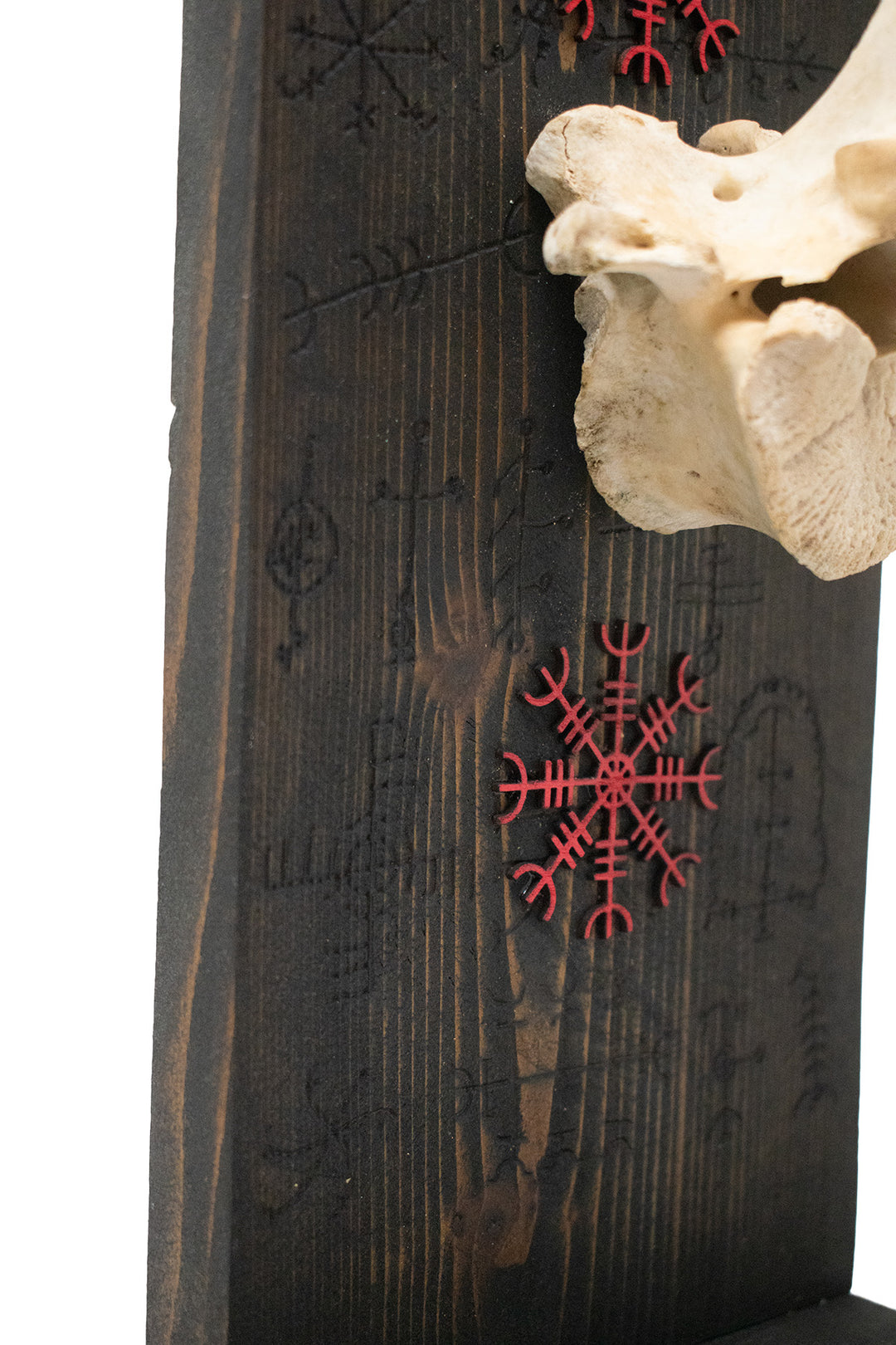 Elk Vertebra Helm of Awe Altar