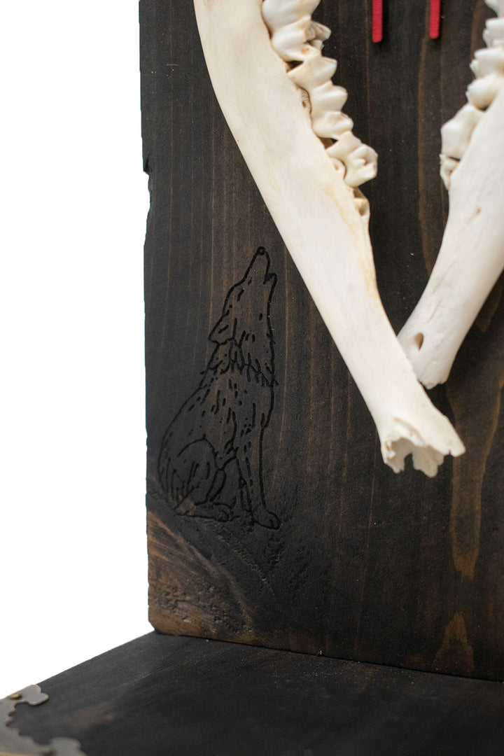 Deer Jawbone Uruz & Moon Phase Altar