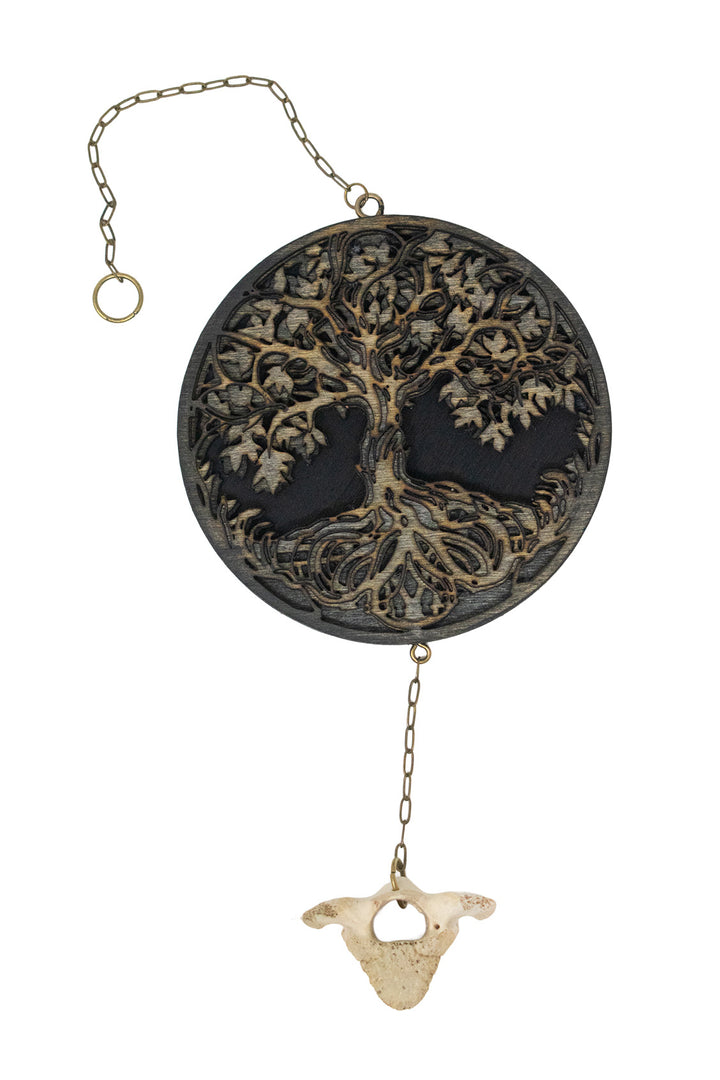 Deer Vertebra & Yggdrasil Wood Chime