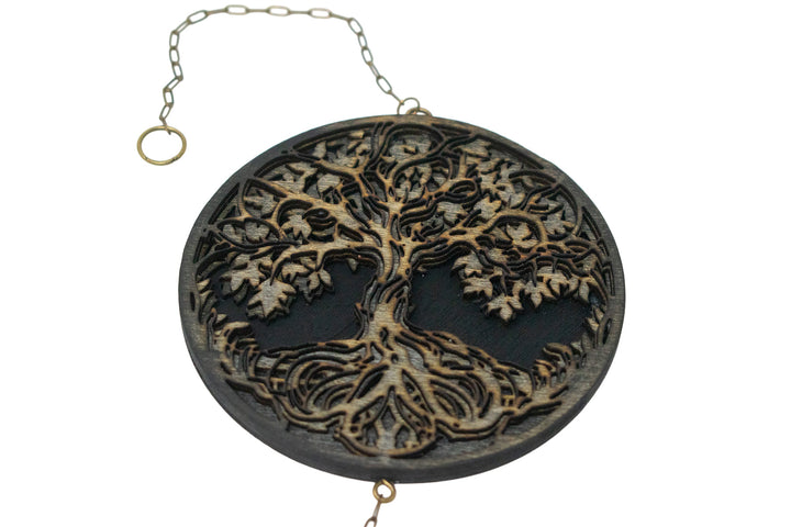 Deer Vertebra & Yggdrasil Wood Chime