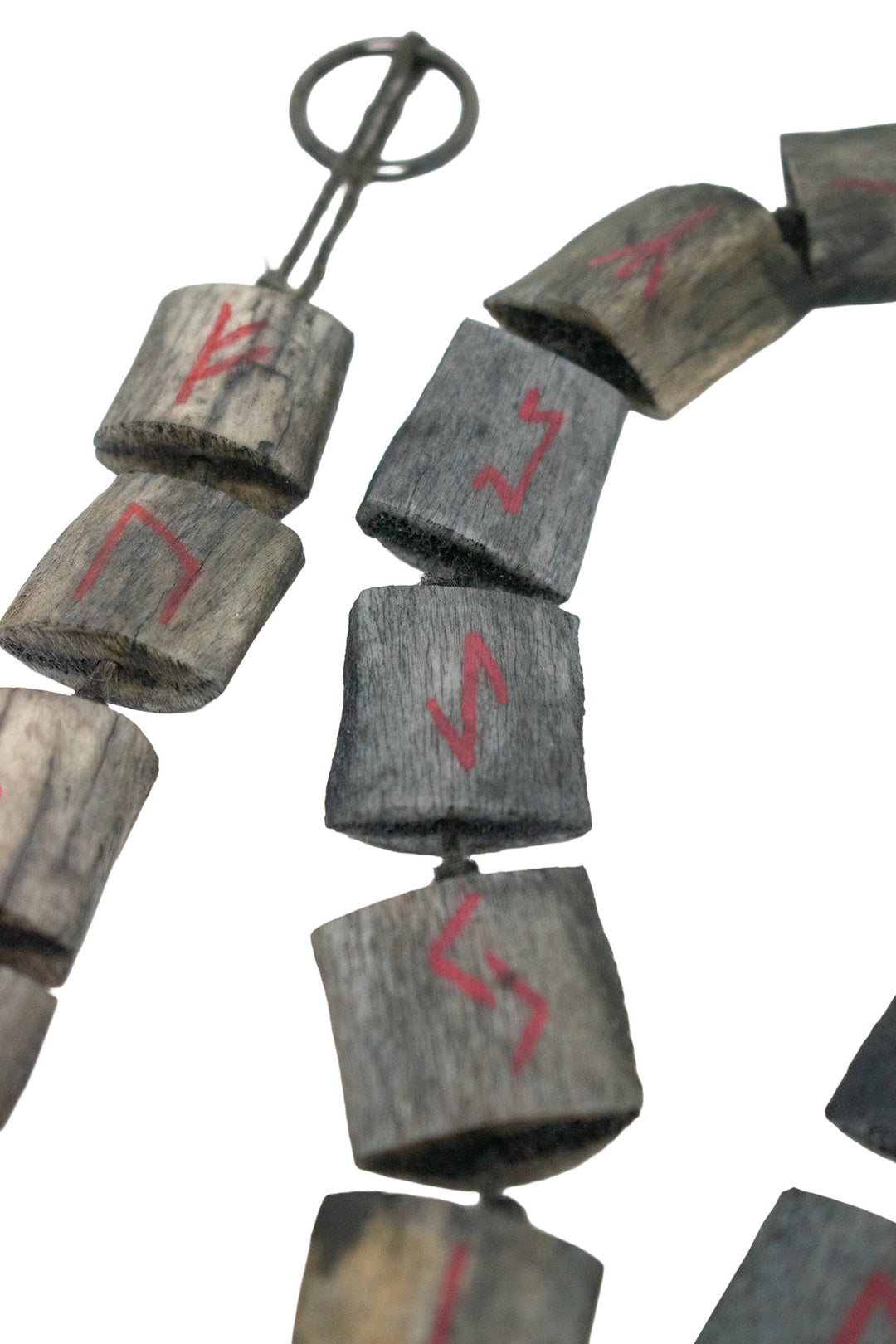 Elder Futhark Bone Prayer Beads