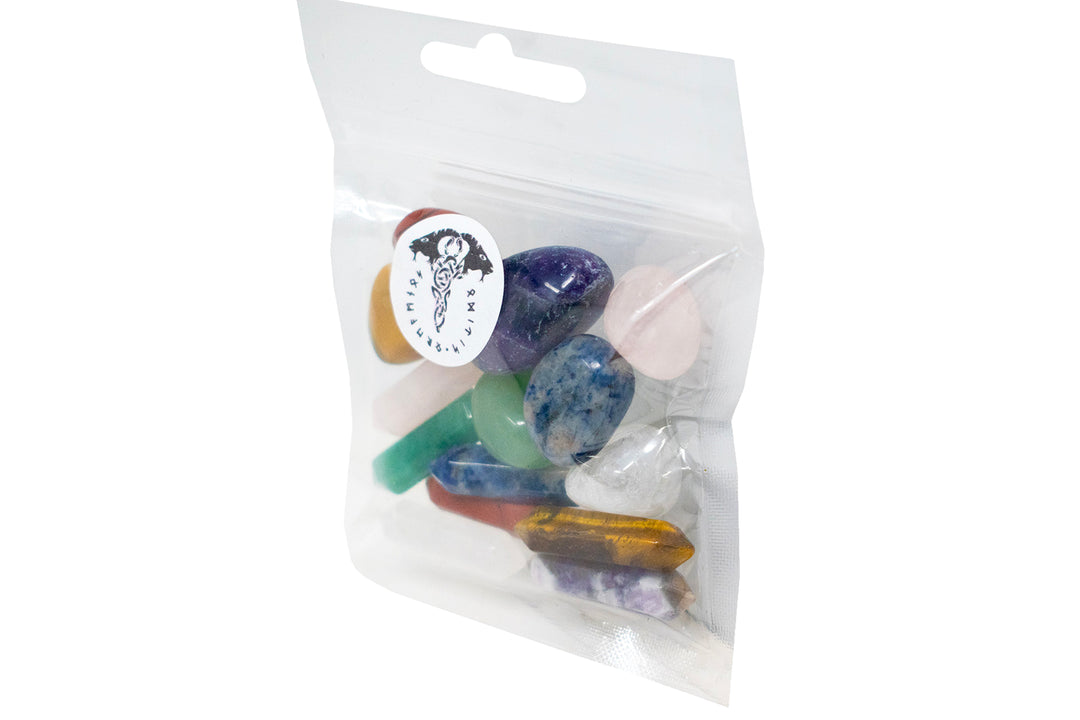 lil bag of crystals