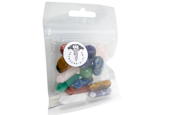 lil bag of crystals