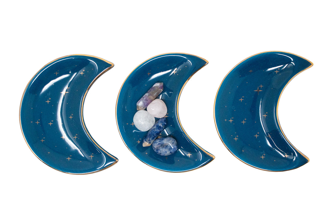 Crescent Moon Altar Tray