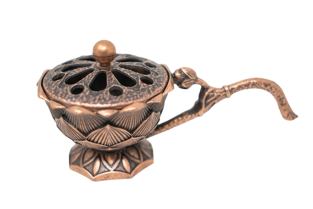Ornate Cone Incense Burner & Oil Diffuser