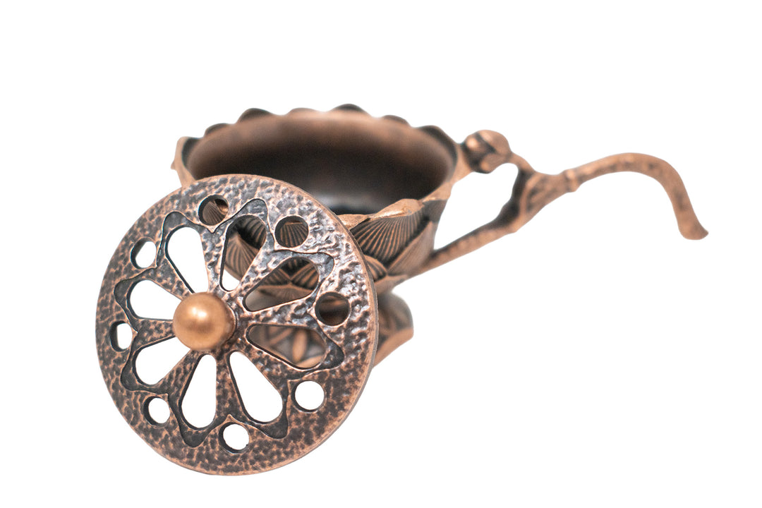 Ornate Cone Incense Burner & Oil Diffuser