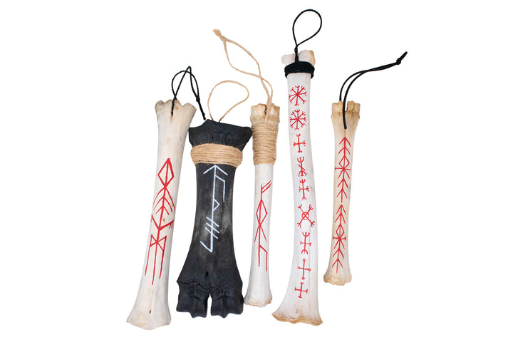 Norse Pagan Leg Bone Talismans