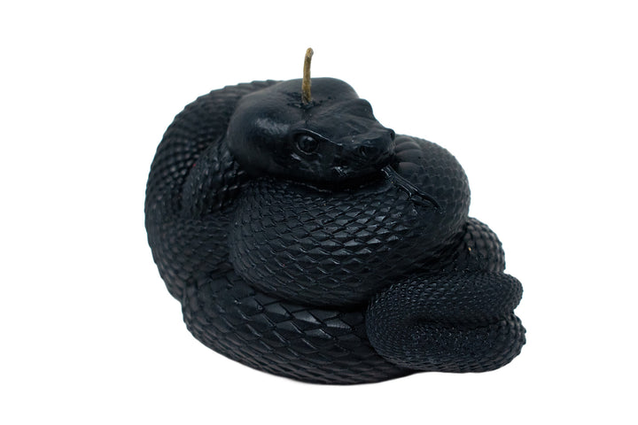 Jormungandr Serpent Candle - Norse Pagan Ritual Candle