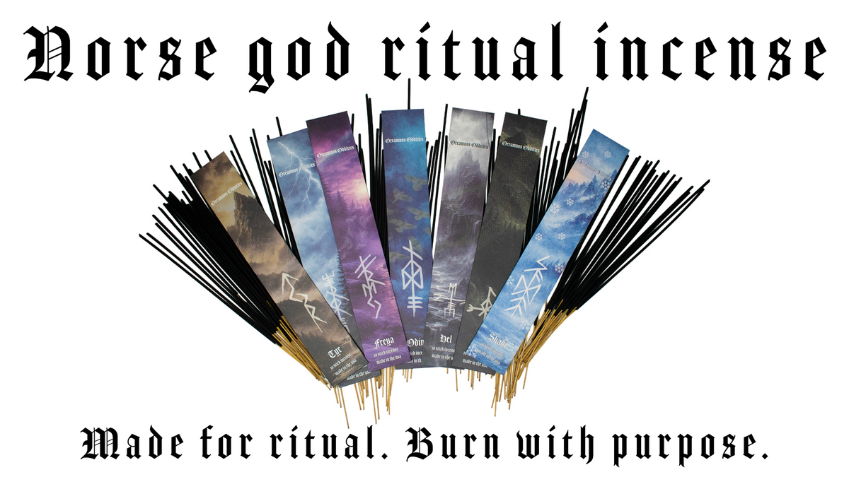Norse Pagan ritual tools, incense, runes & altar supplies – Oreamnos ...