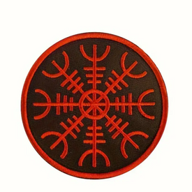 Ægishjálmr (helm of awe) patch