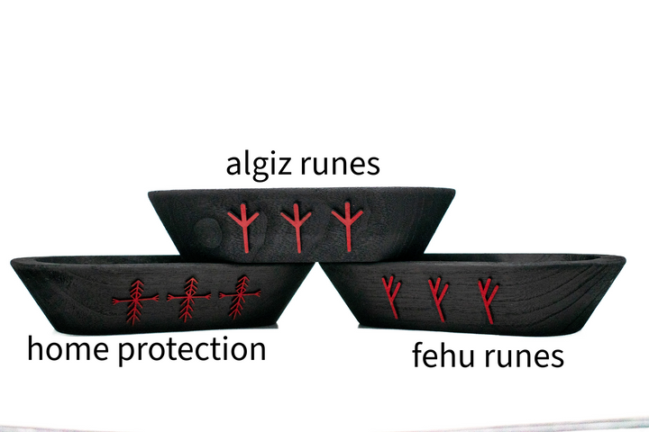 blackened rune offering bowl