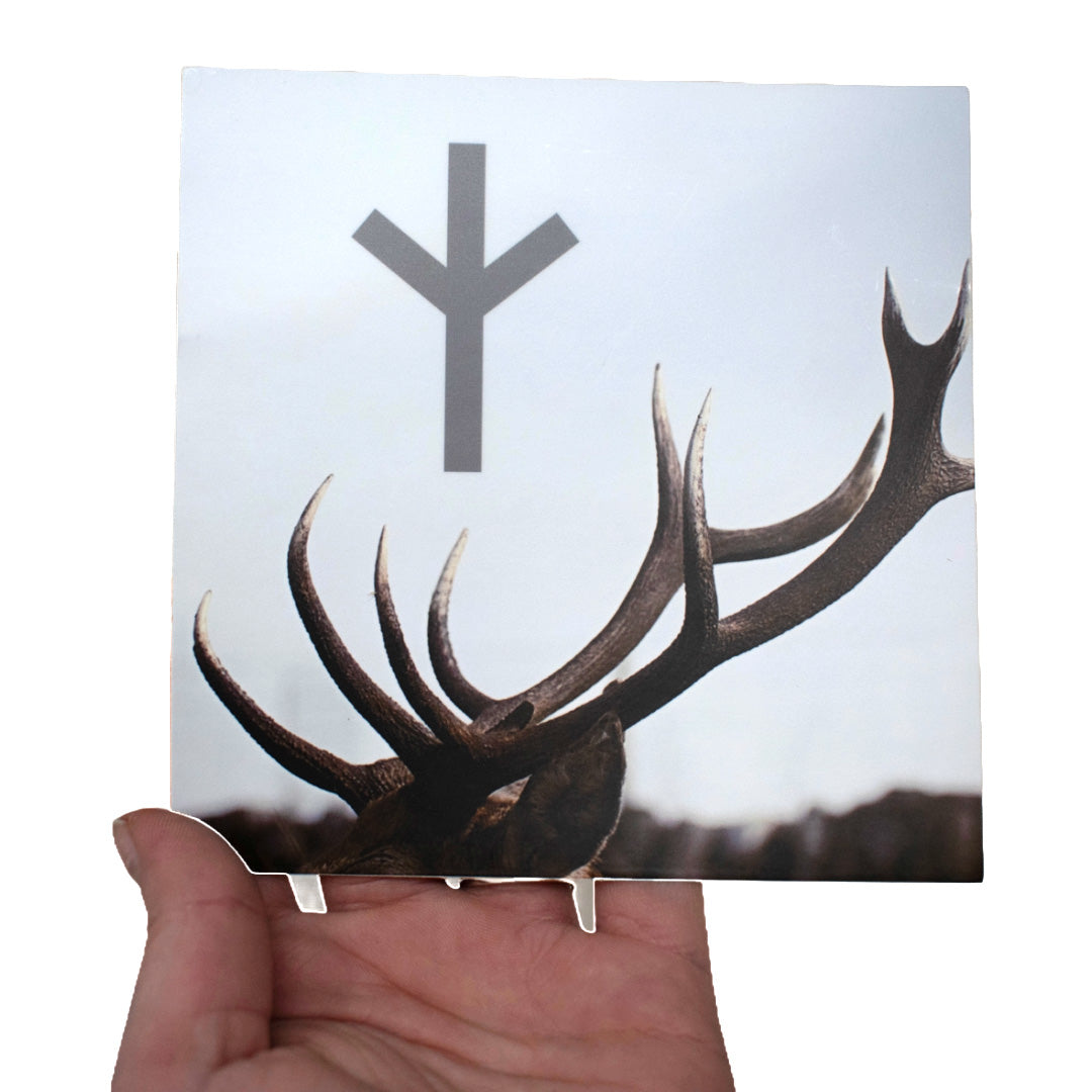 Algiz antler sticker