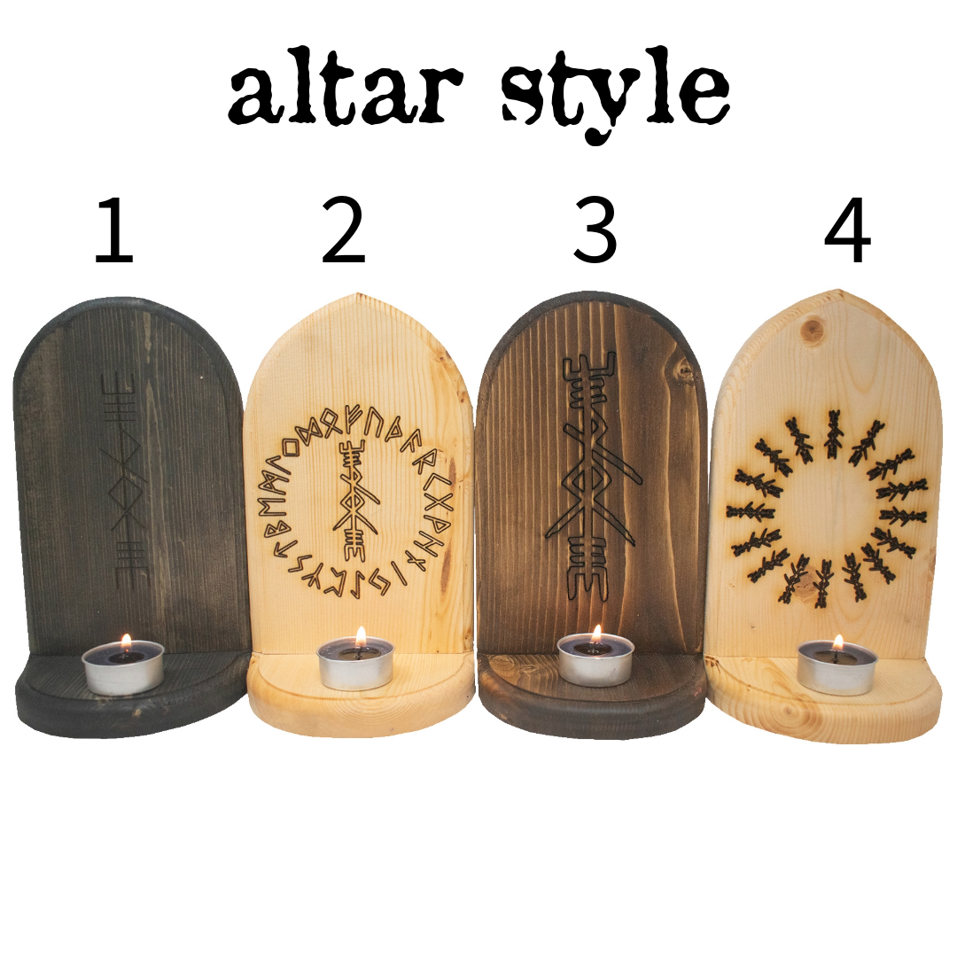 Thor bindrune altar – Oreamnos Oddities