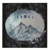 mountains & moon phase altar cloth