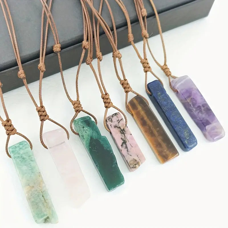 Intuitively Selected Crystal Pendant Necklace