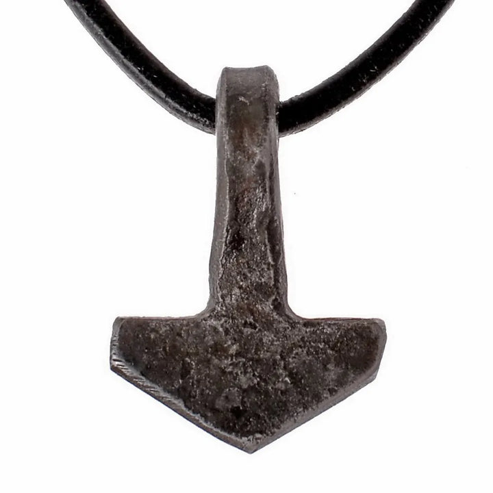 Hand forged Mjolnir necklace