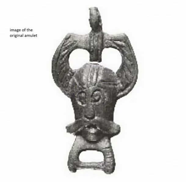 Replica of the Odin amulet of Ribe