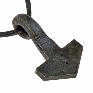 hand forged Mjolnir from Björkö necklace