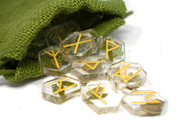 forest elder futhark rune set