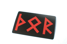 runic Thor sticker