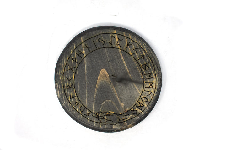 Runes & Jörmungandr circle incense dish