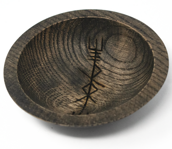 rune offering bowl, viking offering bowl, norse offering bowl, pagan offering bowl, heathen offering bowl, witch offering bowl, runic offering bowl, bindrune offering bowl, thor offering bowl, norse god offering bowl