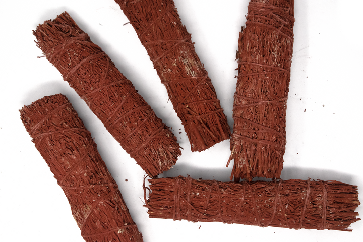 Mountain sage & Dragons blood smudge stick, pagan herbs, wiccan herbs, viking herbs, norse herbs, nordic herbs, witchcraft herbs