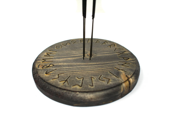 helm of awe, incense dish, pagan incense dish, viking incense dish, asatru incense dish, norse incense dish, nordic incense dish, heathen incense dish