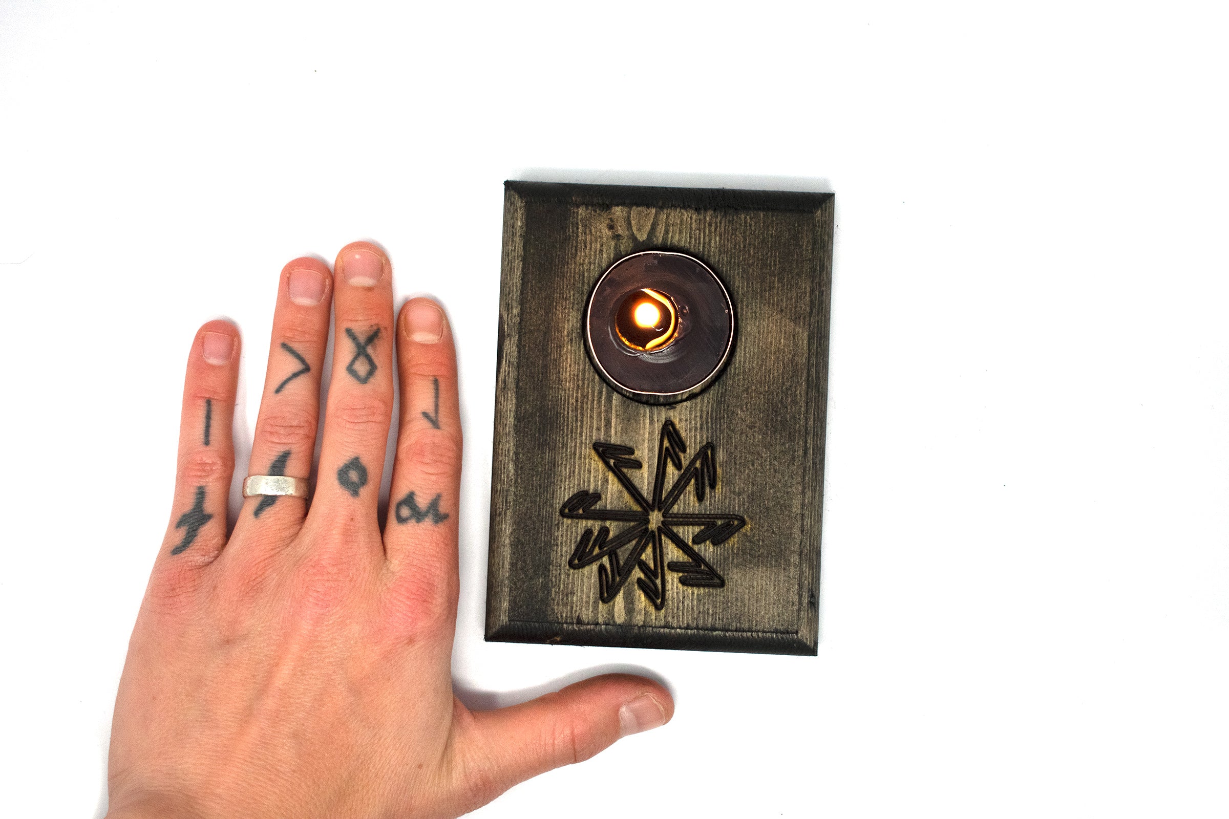 pagan candle holder, viking candle holder, wiccan candle holder, witchy candle holder, norse candle holder, heathen candle holder, asatru candle holder, pagan decor, viking decor, norse decor witchy decor, witch decor