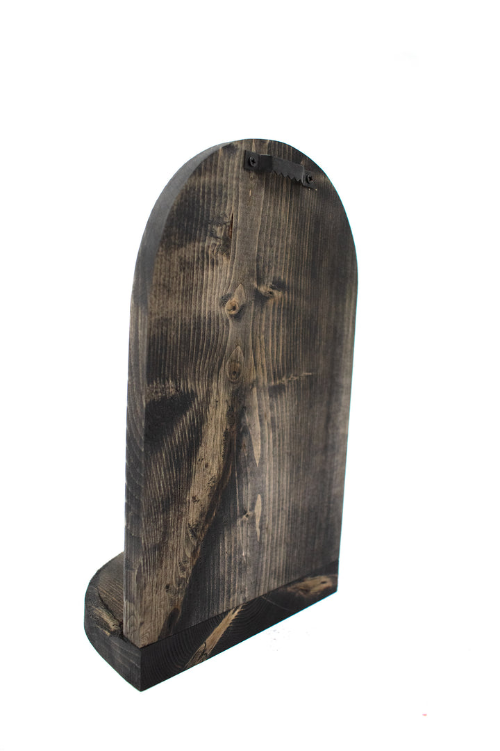 pagan altar, witchy altar, norse altar, viking altar, nordic altar, wooden altar