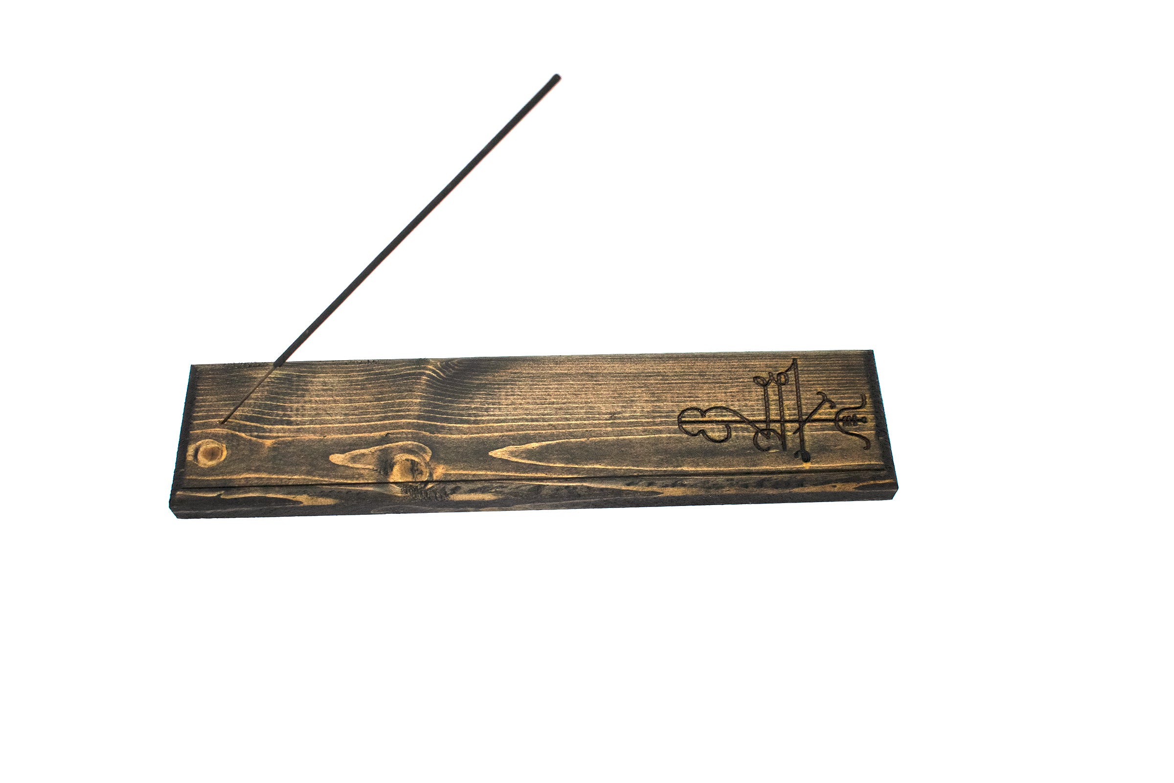 Lukkustafir (good luck) incense dish