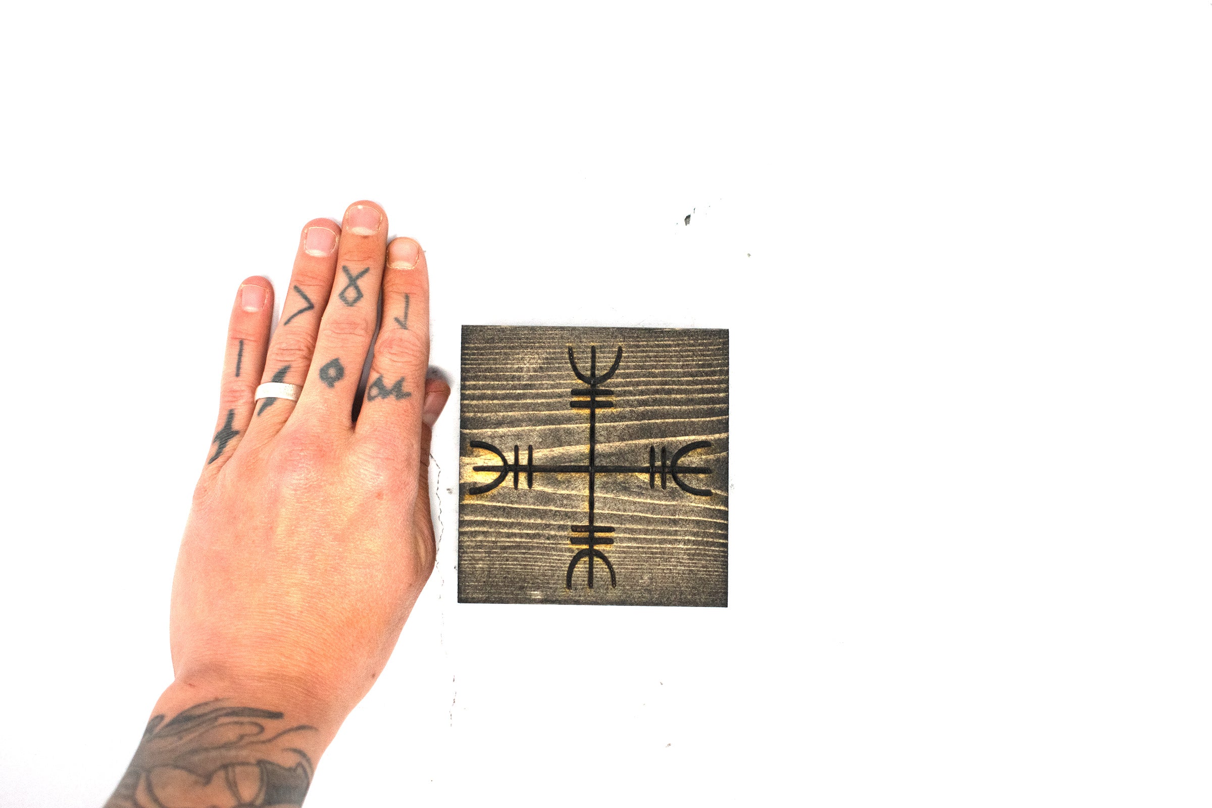 Ward off negative forces sigil hanger