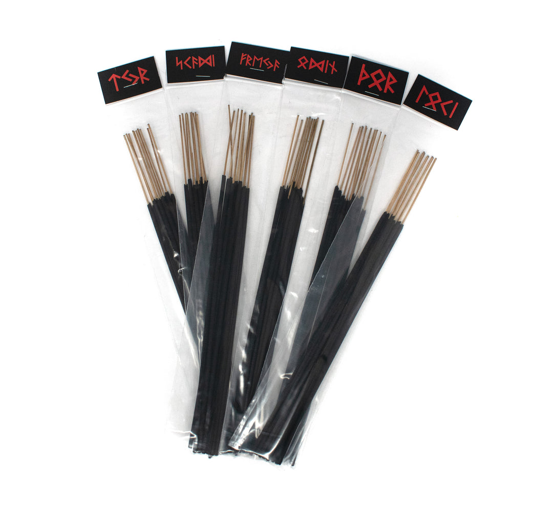 Norse God Ritual Incense – 10 Hand-Dipped Sticks