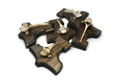 Image of Mjolnir Thor's hammer deer vertebra hanger