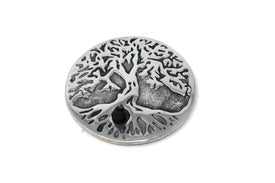 yggdrasil metal cone incense dish
