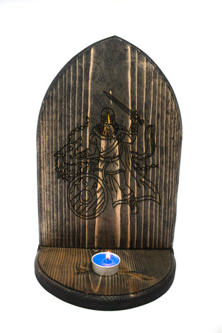 Image of Norse god Tyr altar