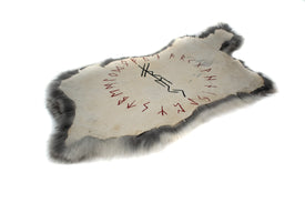 pagan altar + rune casting cloths