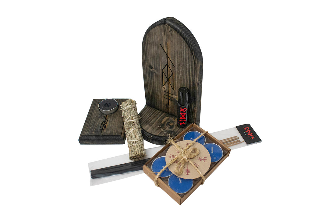Odin Altar Kit - norse pagan altar set