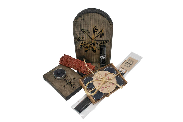 Beginner Altar Kit - norse pagan altar set