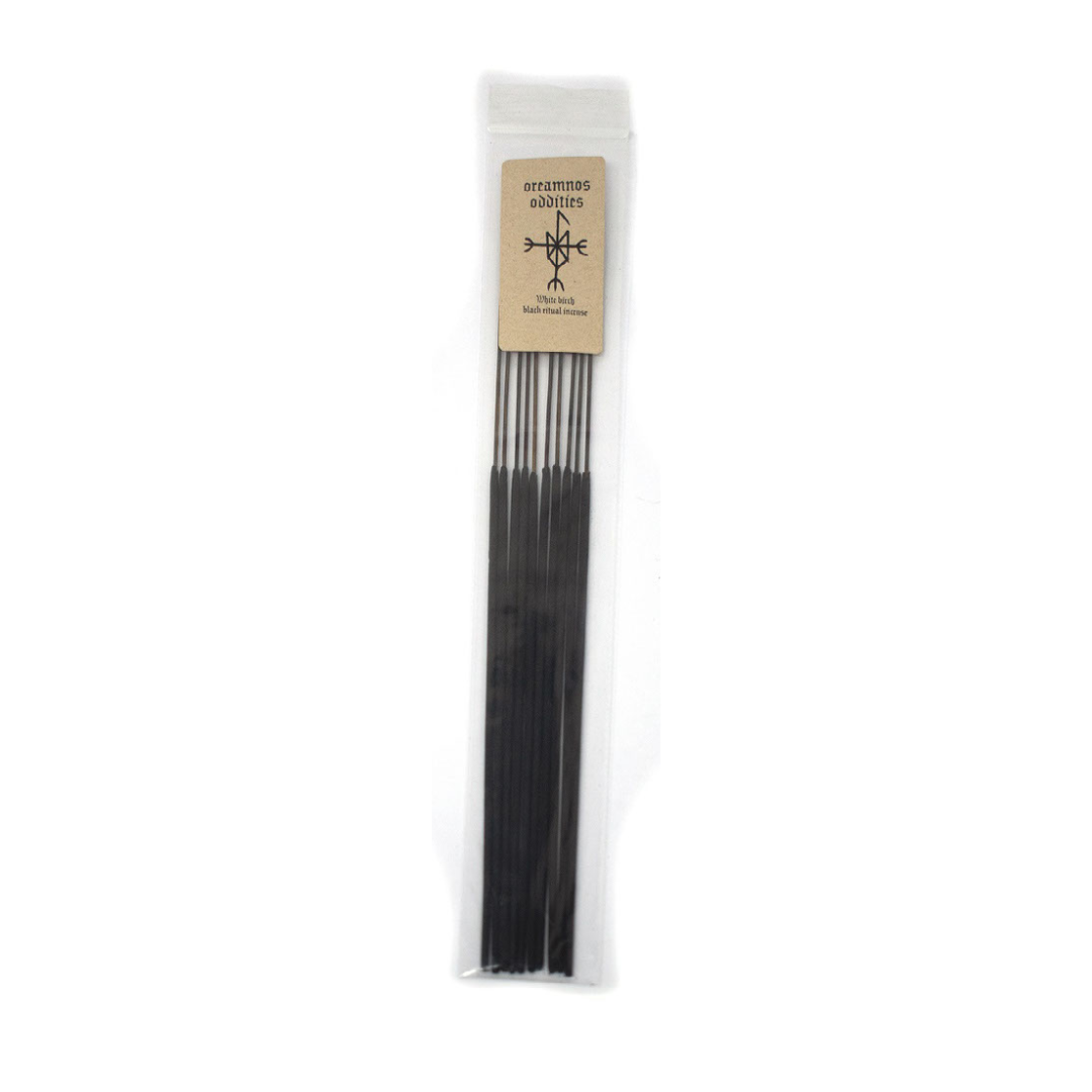 Black ritual bindrune incense