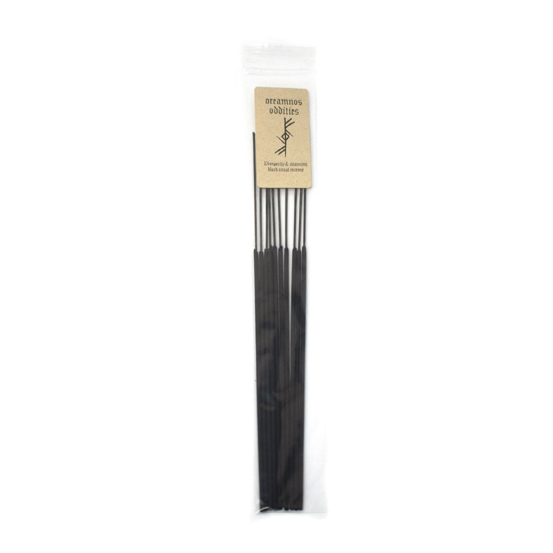 Black ritual bindrune incense